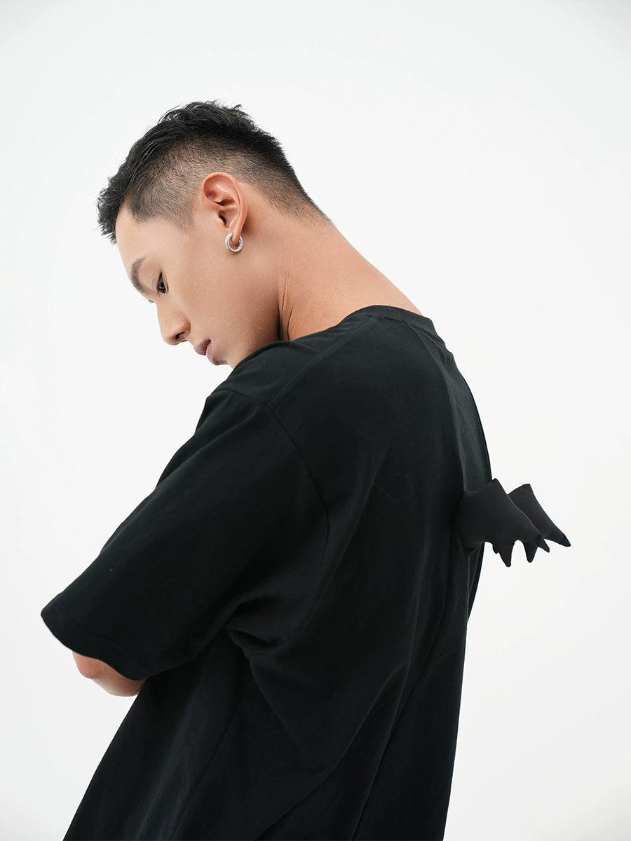Devil Text Oversized T-shirt
