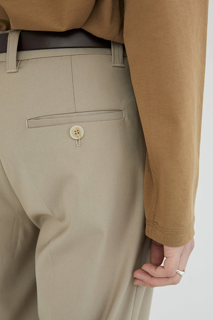 Double-pleated Comfort Dress Pants