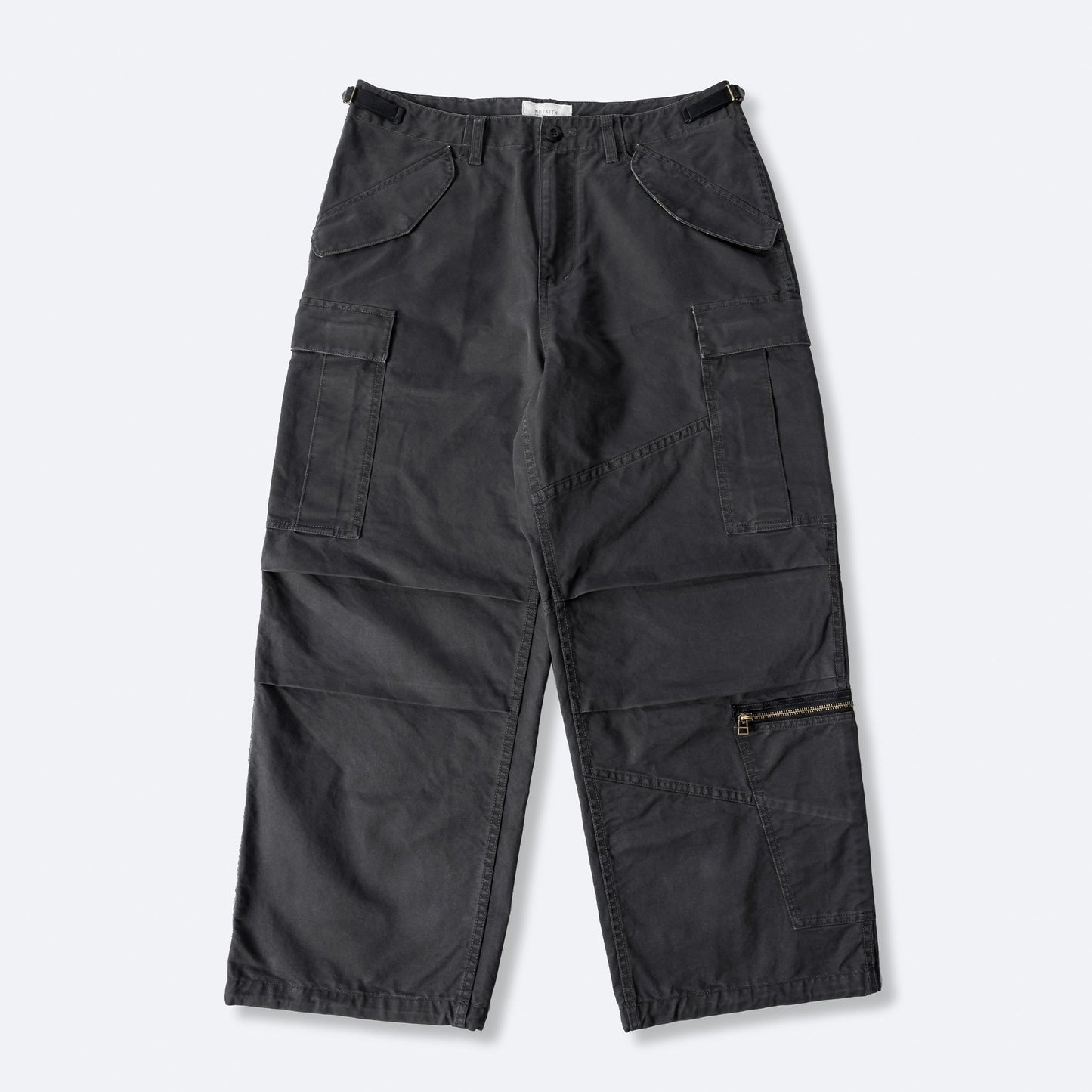Multi-pocket Retro Patchwork Cargo Pants