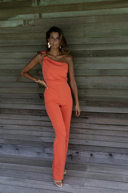 Summer Wear Color Nightclub Jumpsuit