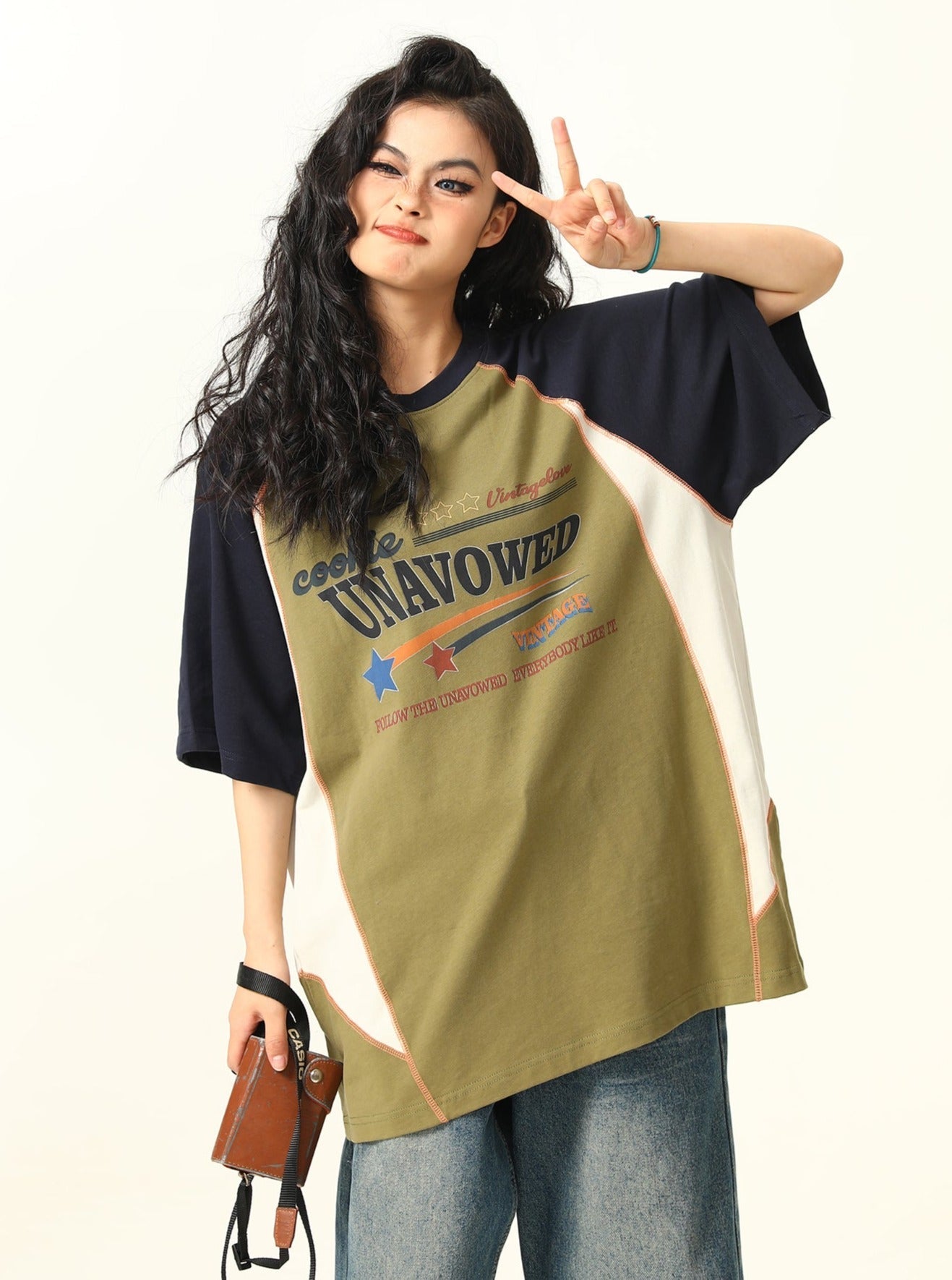 Unavowed Oversized Raglan T-shirt