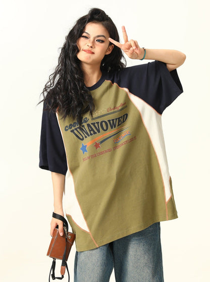 Unavowed Oversized Raglan T-shirt