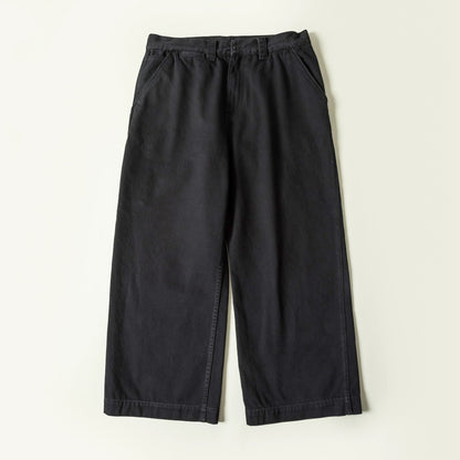 Wide-leg Straight Pantsx