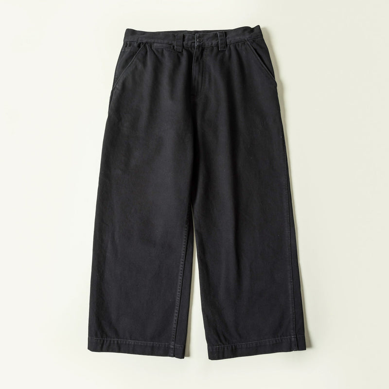 Wide-leg Straight Pantsx