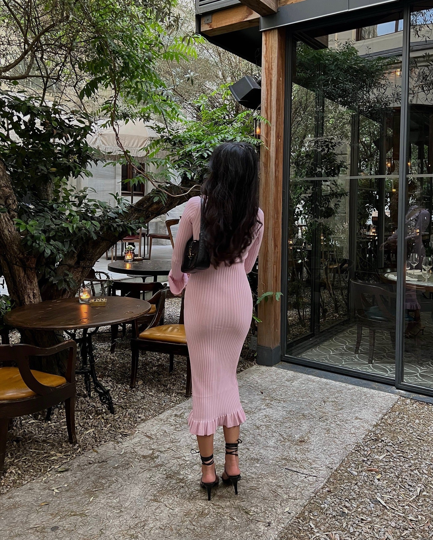 Neoma | Maternity Long Sleeved Midi Dress