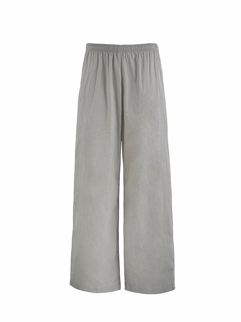Low-rise Wide-leg Athletic Cargo Pants