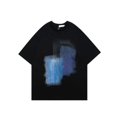 Abstract Watercolor-style Oversized T-shirt
