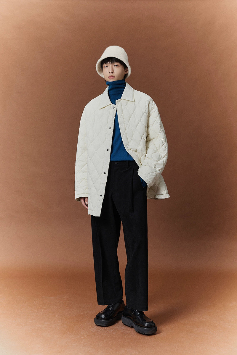 Relaxed Wide-leg Slightly Stretchy Cropped Pants