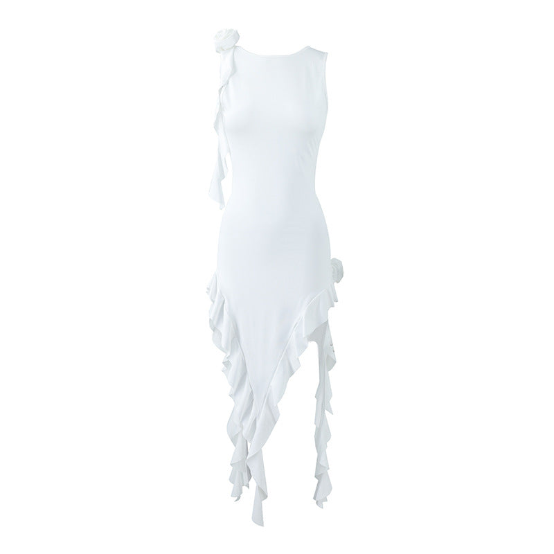 Explosion Wear Blouse Dress Jellyfish Flounced