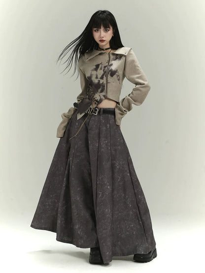Mopping Gray Skirt