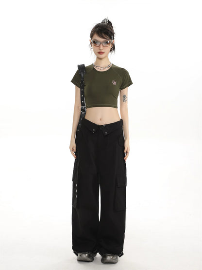 Embroidered Short Sleeve T-shirt
