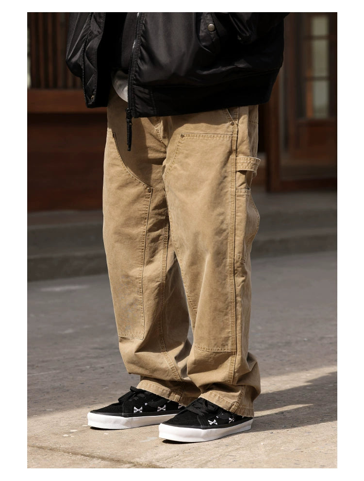 Multi-pocket Double Knee Work Pants