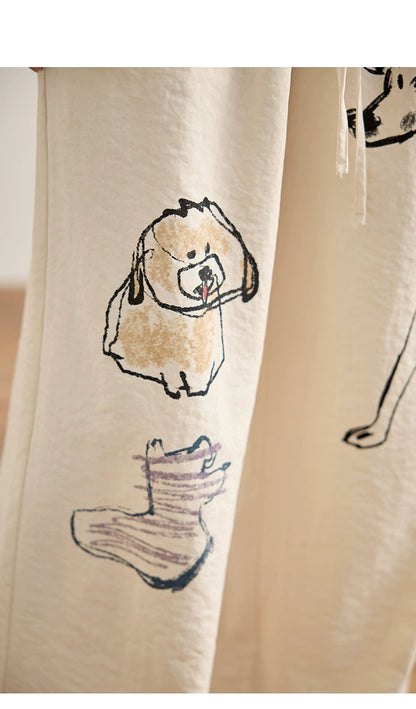 Octopusme Playful Pup Lounge Pants