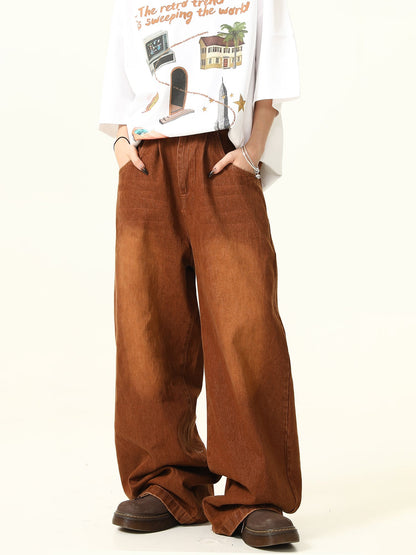 Denim Wide Leg Pants