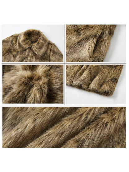 Eco- Fur Short Coat