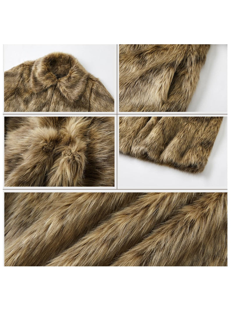 Eco- Fur Short Coat