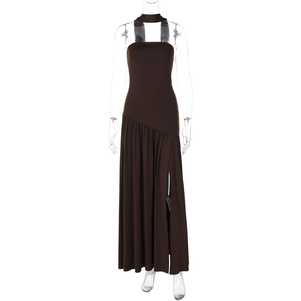 Kamree Strapless Backless Maxi Dress