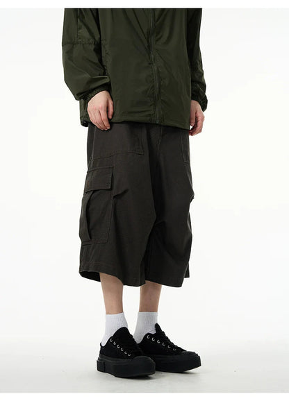 Wide-leg Cargo Shorts and Pants