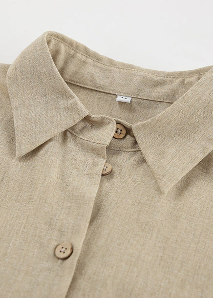 Mara - Linen Blend Two-piece Set