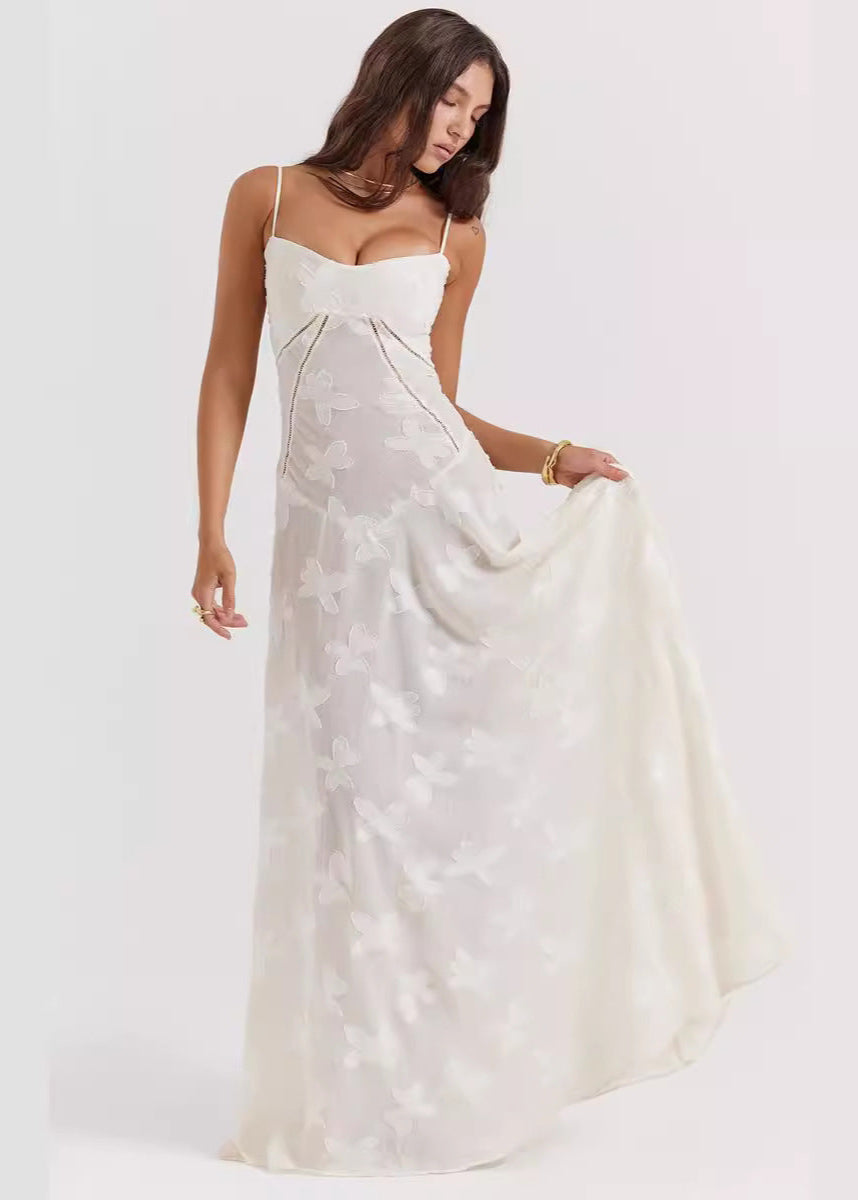 Celestine - Spaghetti Strap Maxi Dress