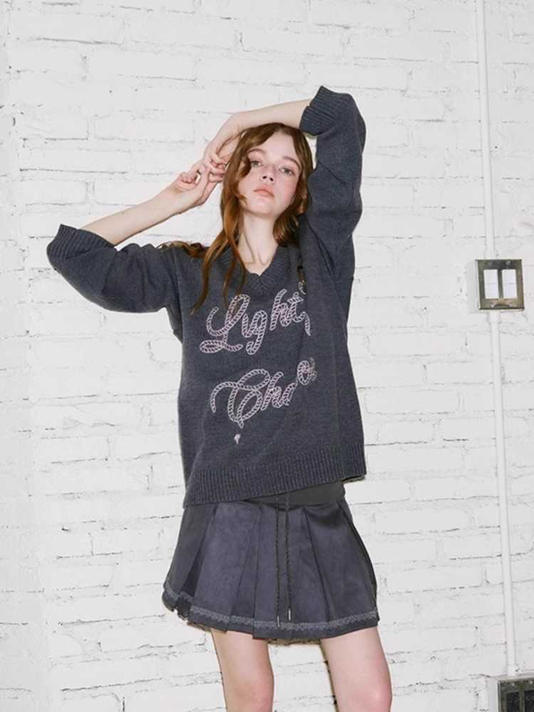 Two-piece Pullover Knit Sweater