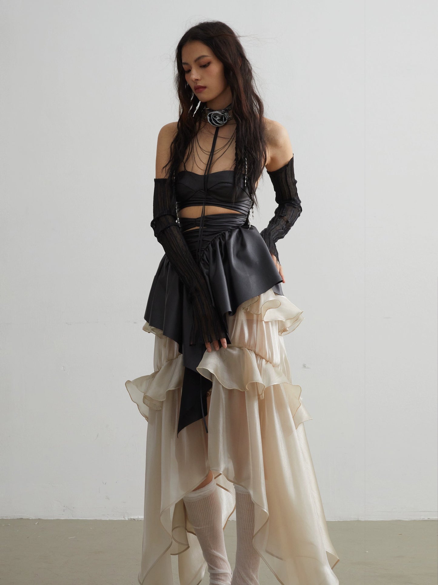 Goldfish Ruffle Skirt