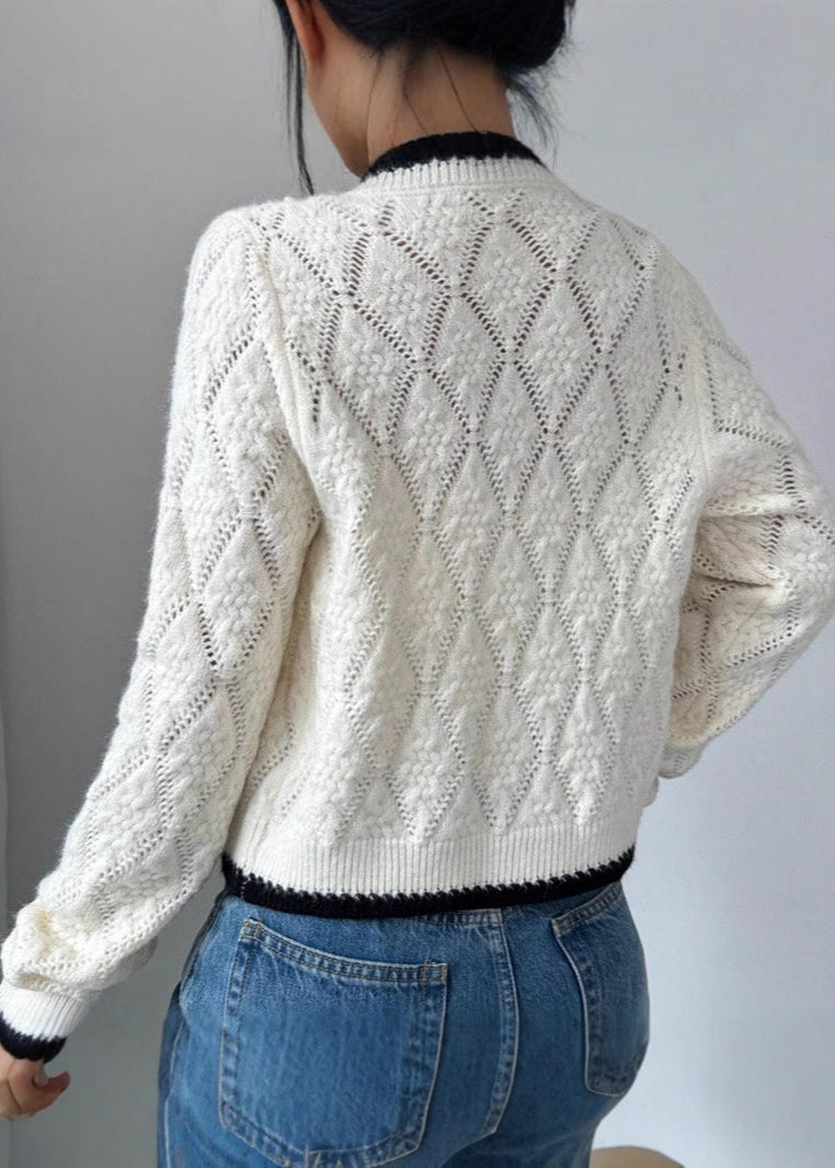 Charm Tie-front Knit Cardigan