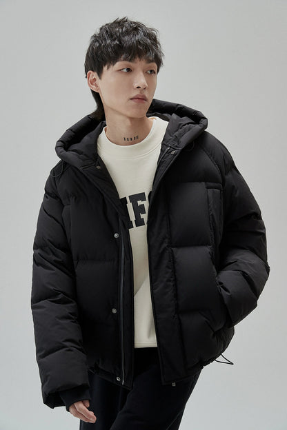 Retro Color Block Rubber Print Crewneck Sweatshirt