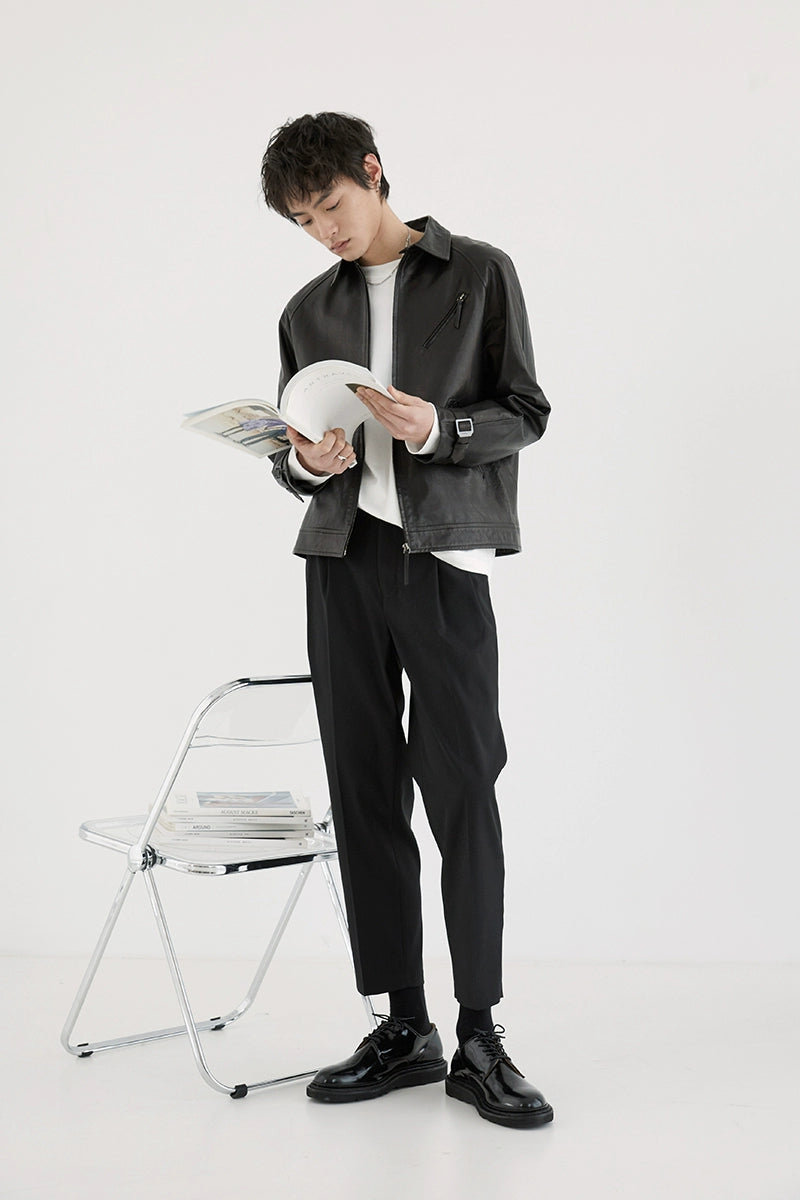 Double-pleated Comfort Dress Pants