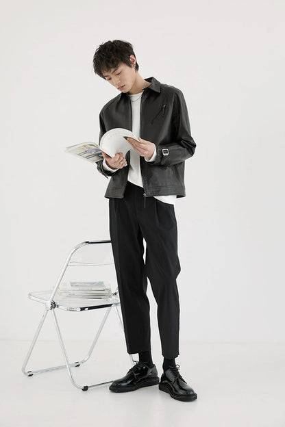 Double-pleated Comfort Dress Pants