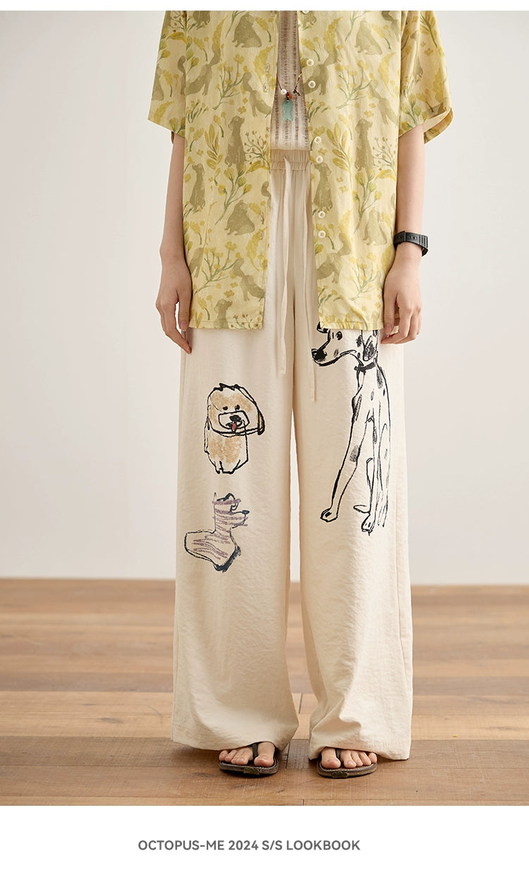 Octopusme Playful Pup Lounge Pants