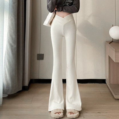 Makeda Knitted Flare Pants