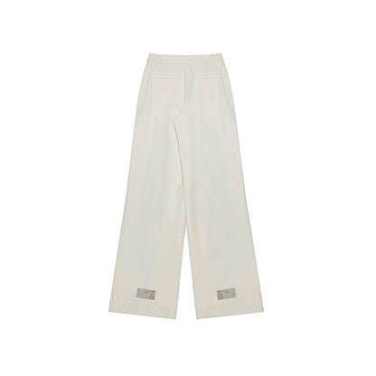 Firework Design Straight-leg Pants