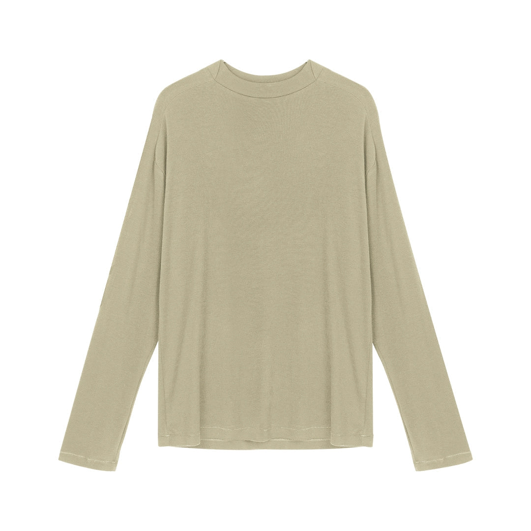 Straight Neck T-shirt