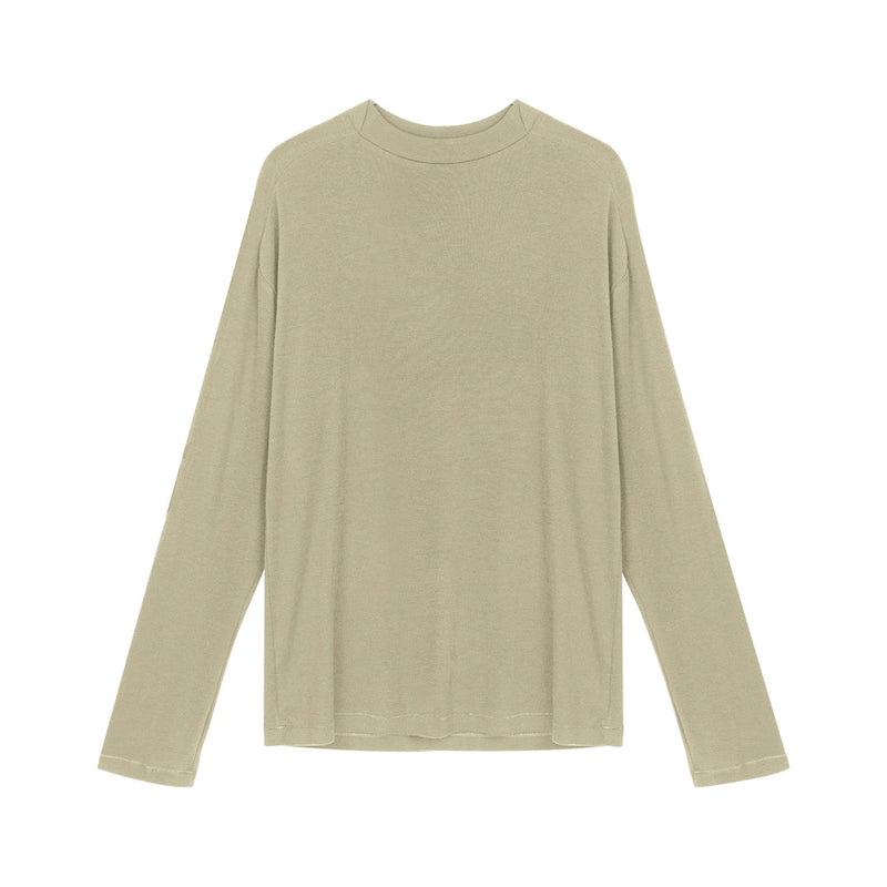 Straight Neck T-shirt
