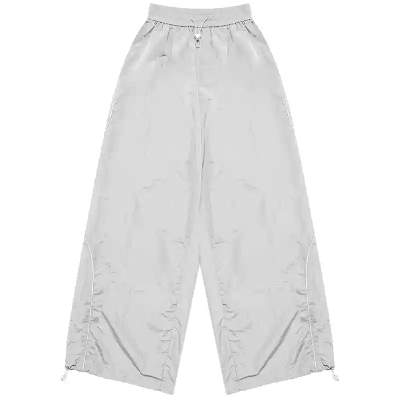 Wide-leg Track Pants