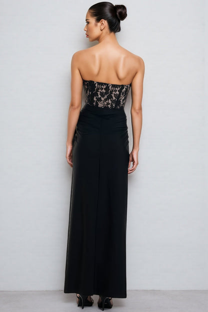 Judihe Lace Sheath Maxi Dress