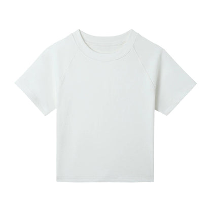 Color Regular Shoulder Short Sleeve T-shirt