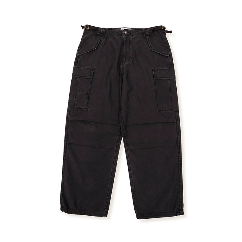 Straight-leg Multi-pocket Loose Pants
