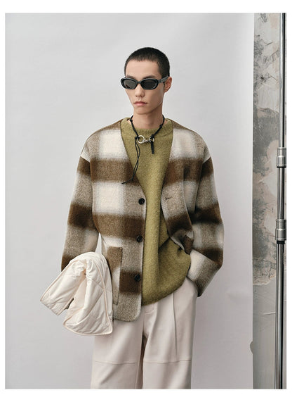 Straight-cut Oversized Crew Neck Sweater