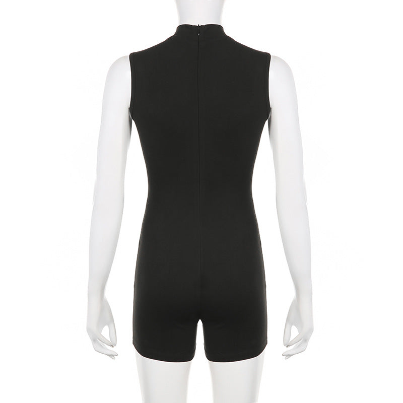 Jumpsuit Tight Jumpsuit Color Slim Fit Hip Raise Clothes
