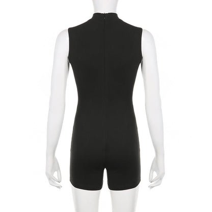 Jumpsuit Tight Jumpsuit Color Slim Fit Hip Raise Clothes