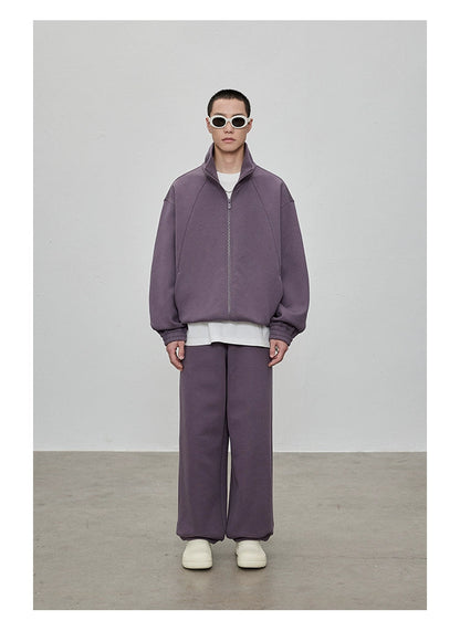 Color Block Pocket Oversized Sweatshirt