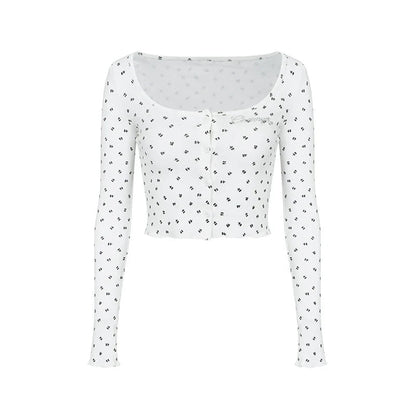 Knit Cardigan and Lace Camisole Hot Pants Set