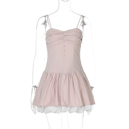 Dejah Pink Ballet Mini Dress