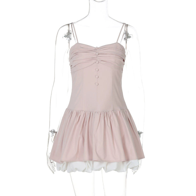 Dejah Pink Ballet Mini Dress