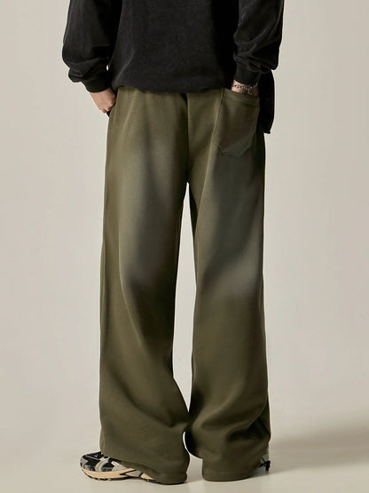Silky Wide-leg Drawstring Lounge Pants