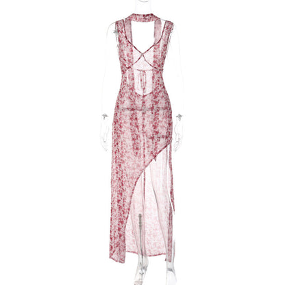 Khalia See-through Maxi Dress