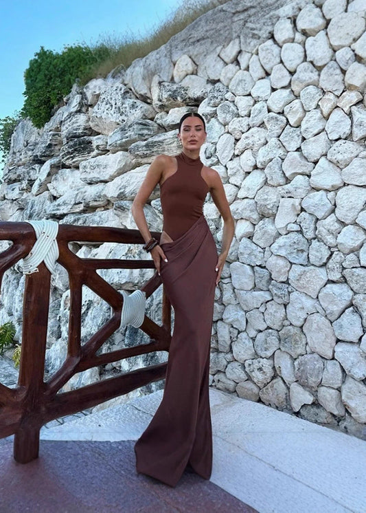Aurelia One-shoulder Sculpting Maxi Dress