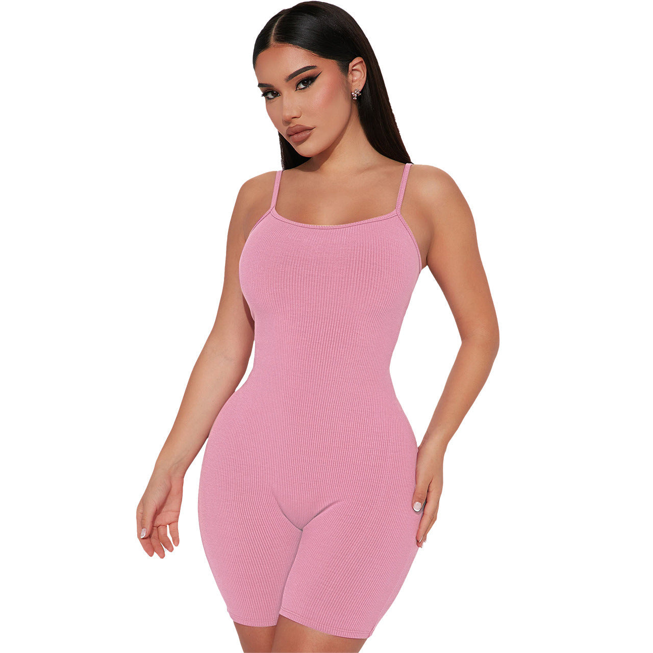 Clothing Summer Thread Sling Hip Lifting Beauty Back Jumpsuit